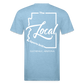The Local - Fitted Cotton/Poly T-Shirt by Next Level - heather blue