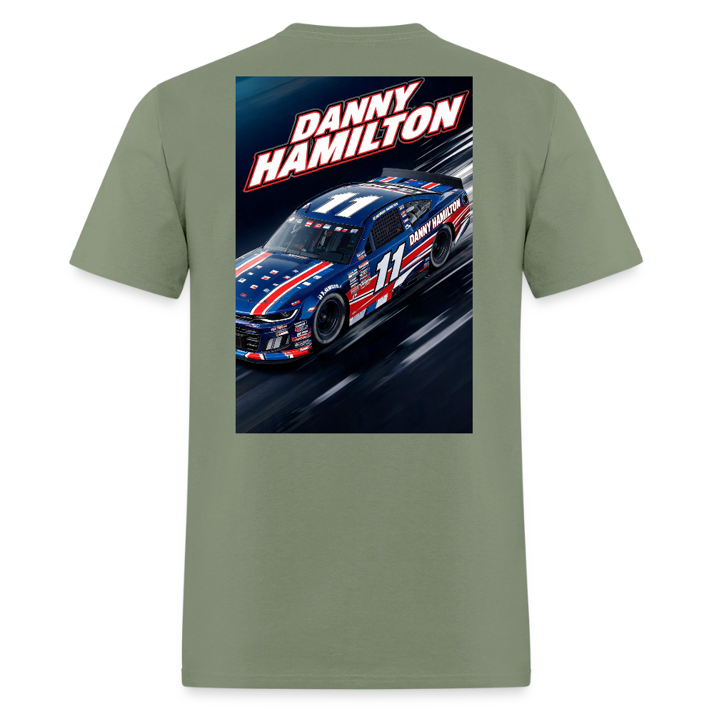 Danny Hamilton Men's T-Shirt | GILDAN 5000 - military green
