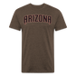 D baks Arizona Front & B Cotton/Poly T-Shirt by Next Level - heather espresso