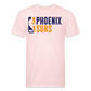 Phx Suns Old Block Cotton/Poly T-Shirt by Next Level - blush pink 