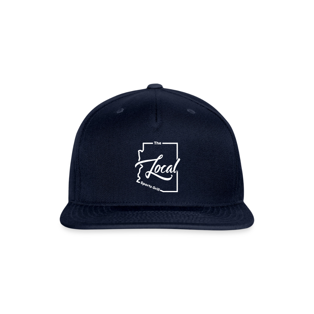 The Local - Snapback Baseball Cap - navy