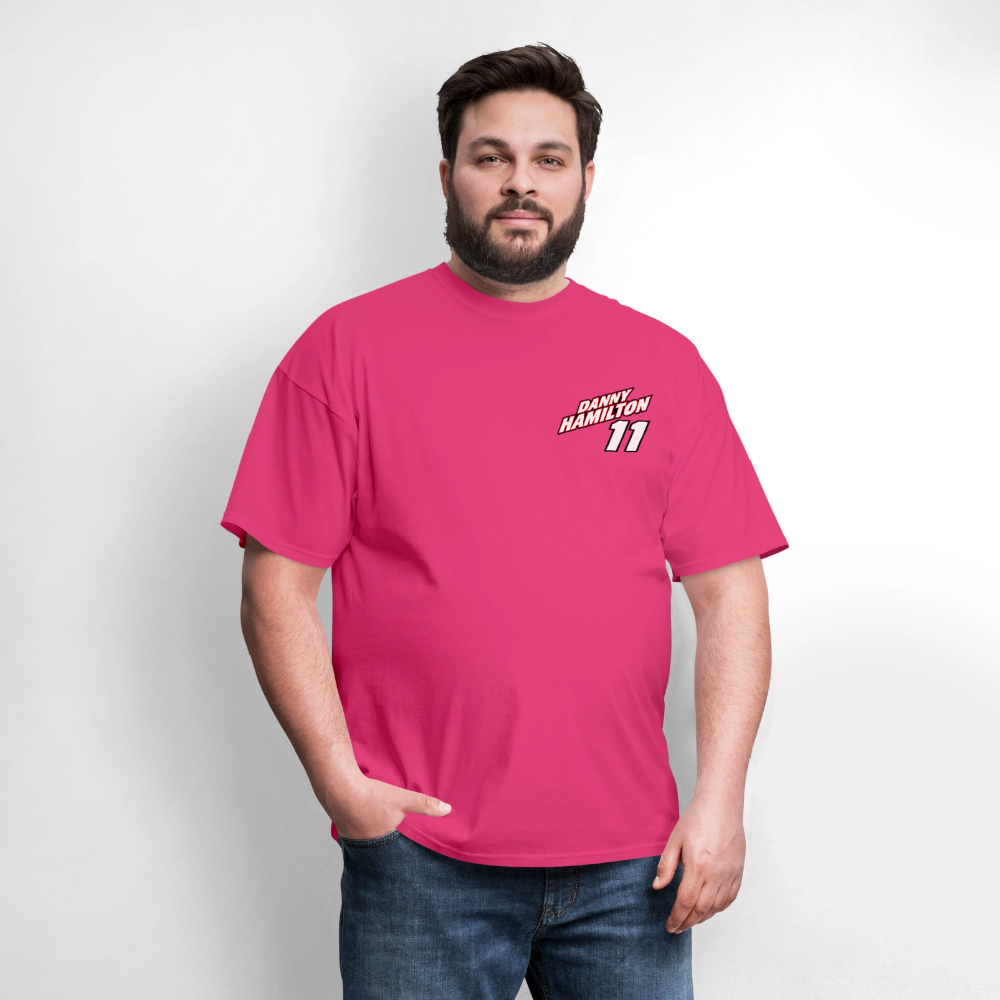 Danny Hamilton Men's T-Shirt | GILDAN 5000 - fuchsia