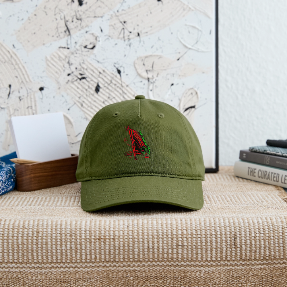 Tribe Organic Baseball Cap - olive green