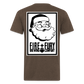 Fire + Fury Santa Cotton/Poly T-Shirt by Next Level - heather espresso