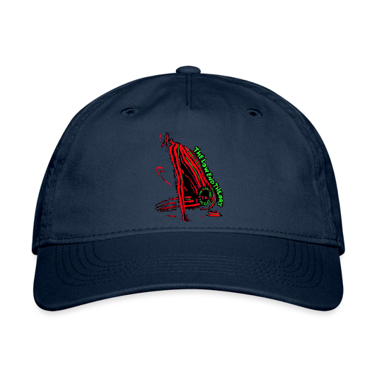 Tribe Organic Baseball Cap - navy