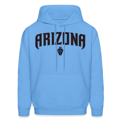D Backs Teal Men's Hoodie - carolina blue