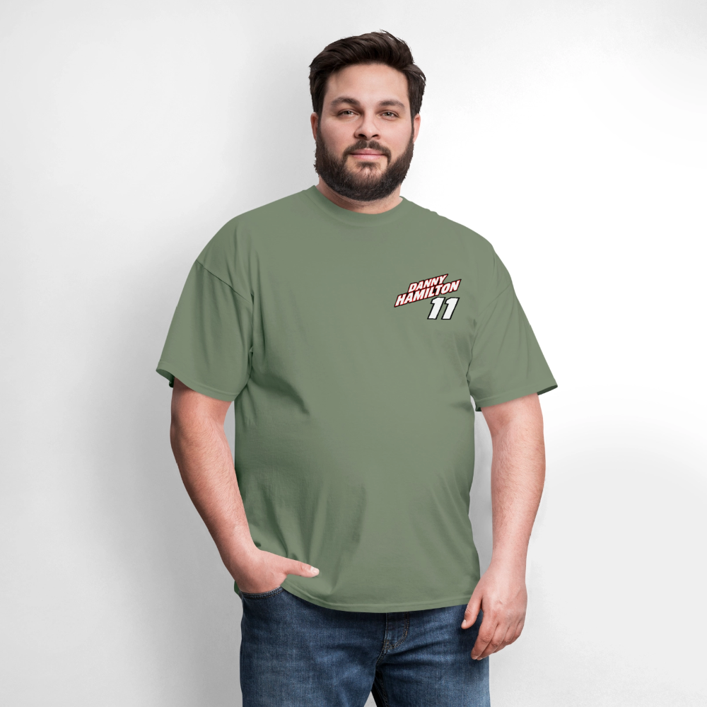 Danny Hamilton Men's T-Shirt | GILDAN 5000 - military green