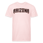 D baks Arizona Front & B Cotton/Poly T-Shirt by Next Level - blush pink 