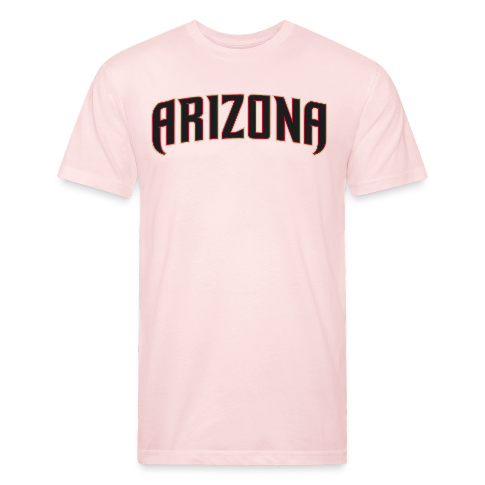 D baks Arizona Front & B Cotton/Poly T-Shirt by Next Level - blush pink 