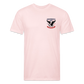 250 Year America Fitted Cotton/Poly T-Shirt by Next Level - blush pink 