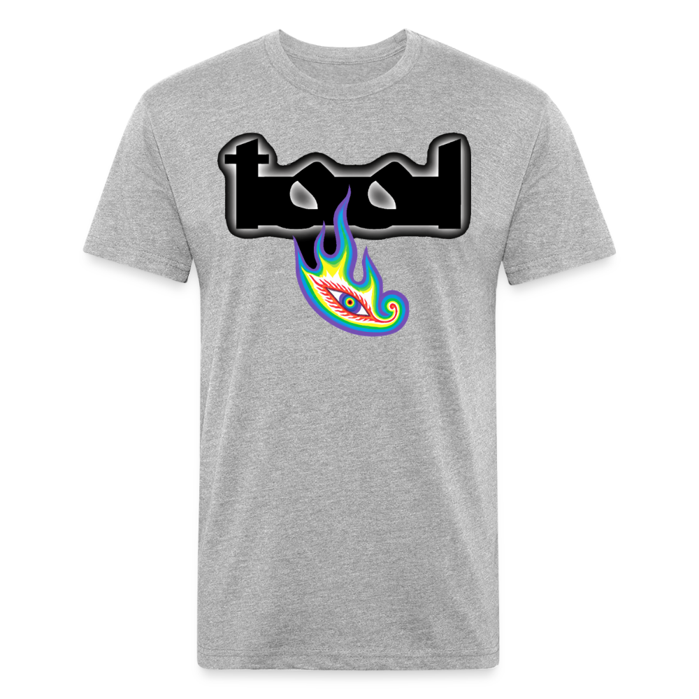 Tol 1 Fitted Cotton/Poly T-Shirt by Next Level - heather gray