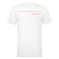 Rufus D 1 Fitted Cotton/Poly T-Shirt by Next Level - white