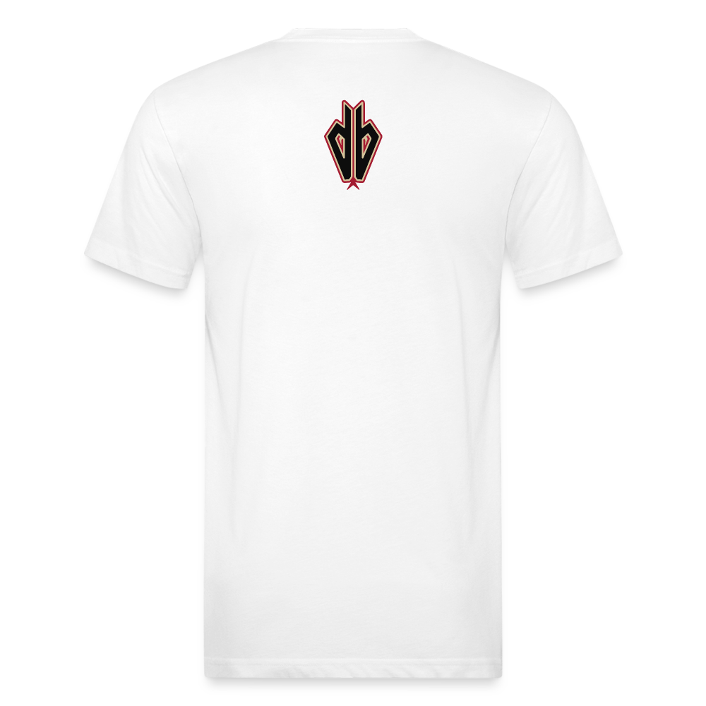 D baks Arizona Front & B Cotton/Poly T-Shirt by Next Level - white