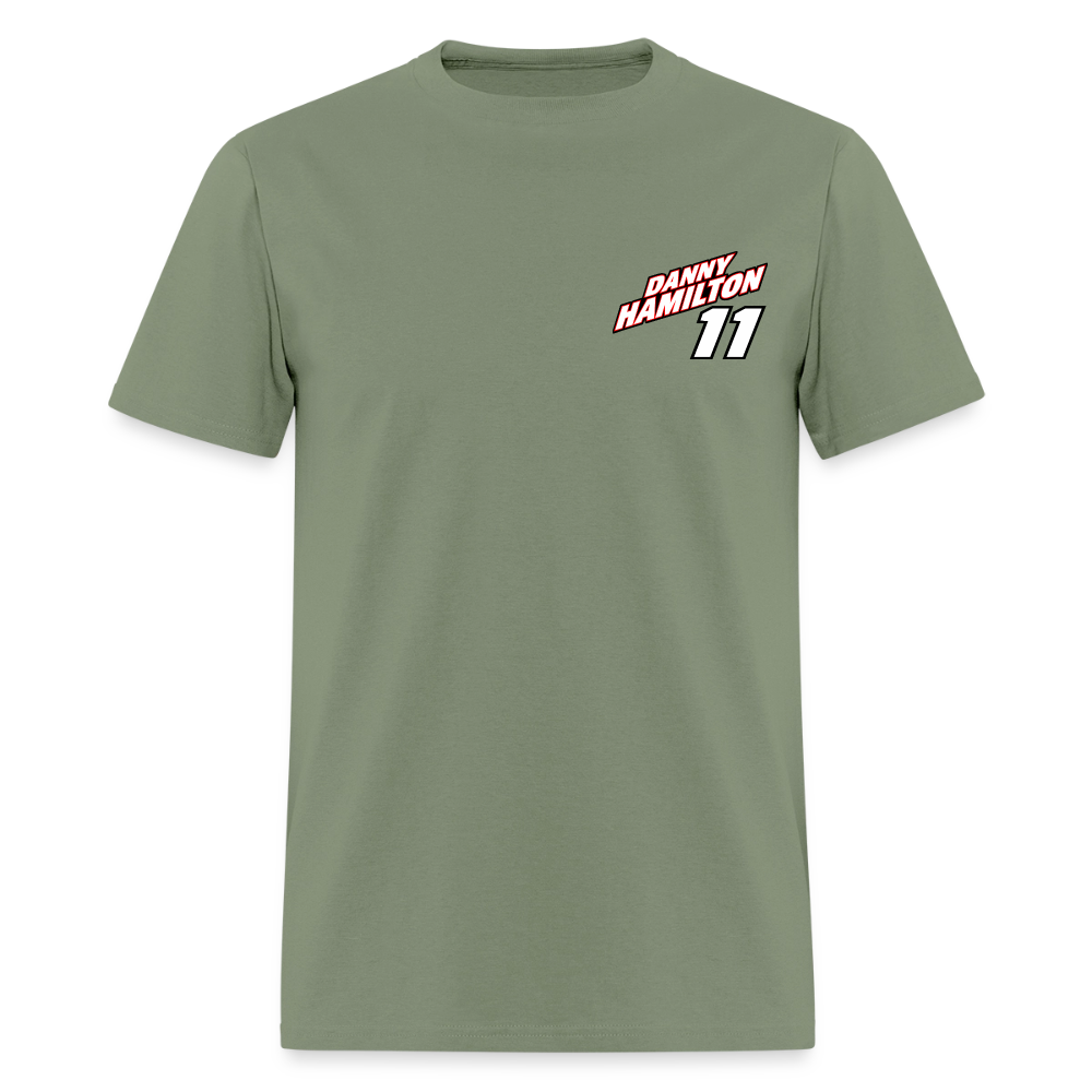 Danny Hamilton Men's T-Shirt | GILDAN 5000 - military green