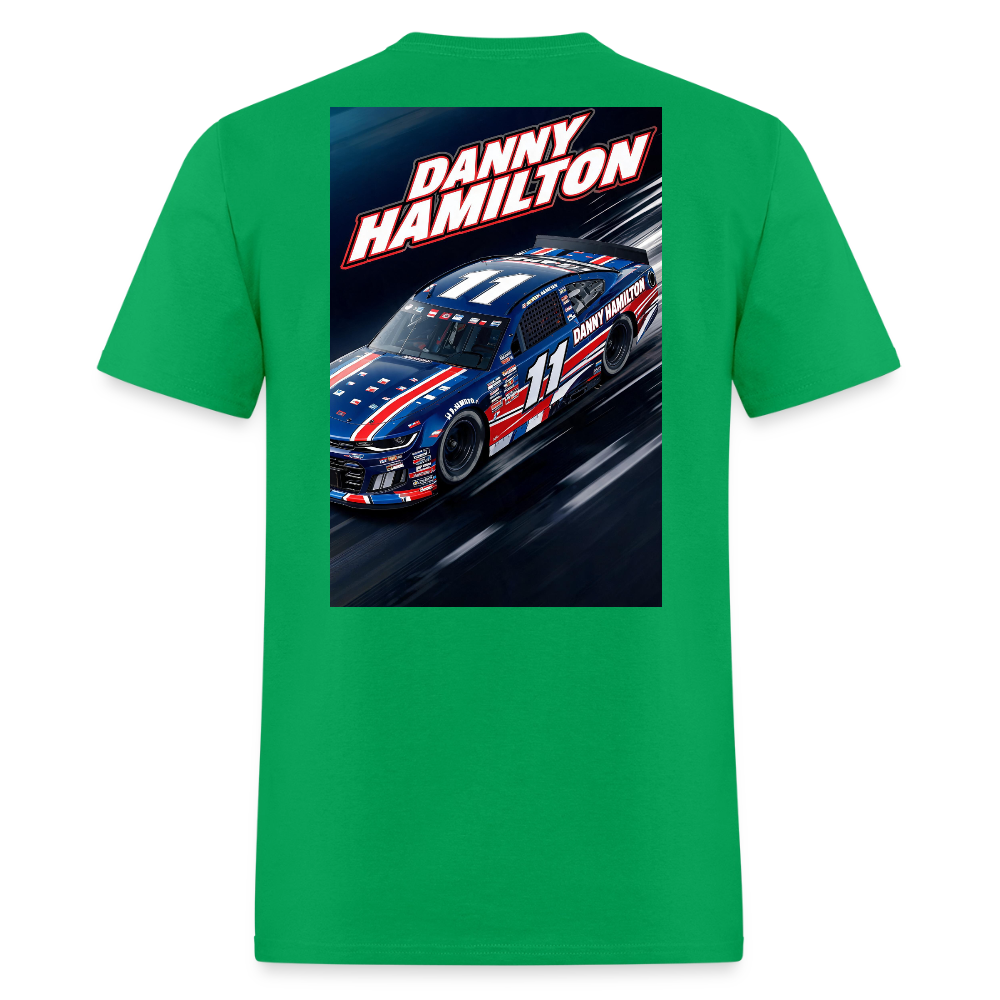 Danny Hamilton Men's T-Shirt | GILDAN 5000 - bright green