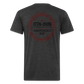 250 America Circle Fitted Cotton/Poly T-Shirt by Next Level - heather black