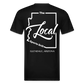 The Local - Fitted Cotton/Poly T-Shirt by Next Level - black