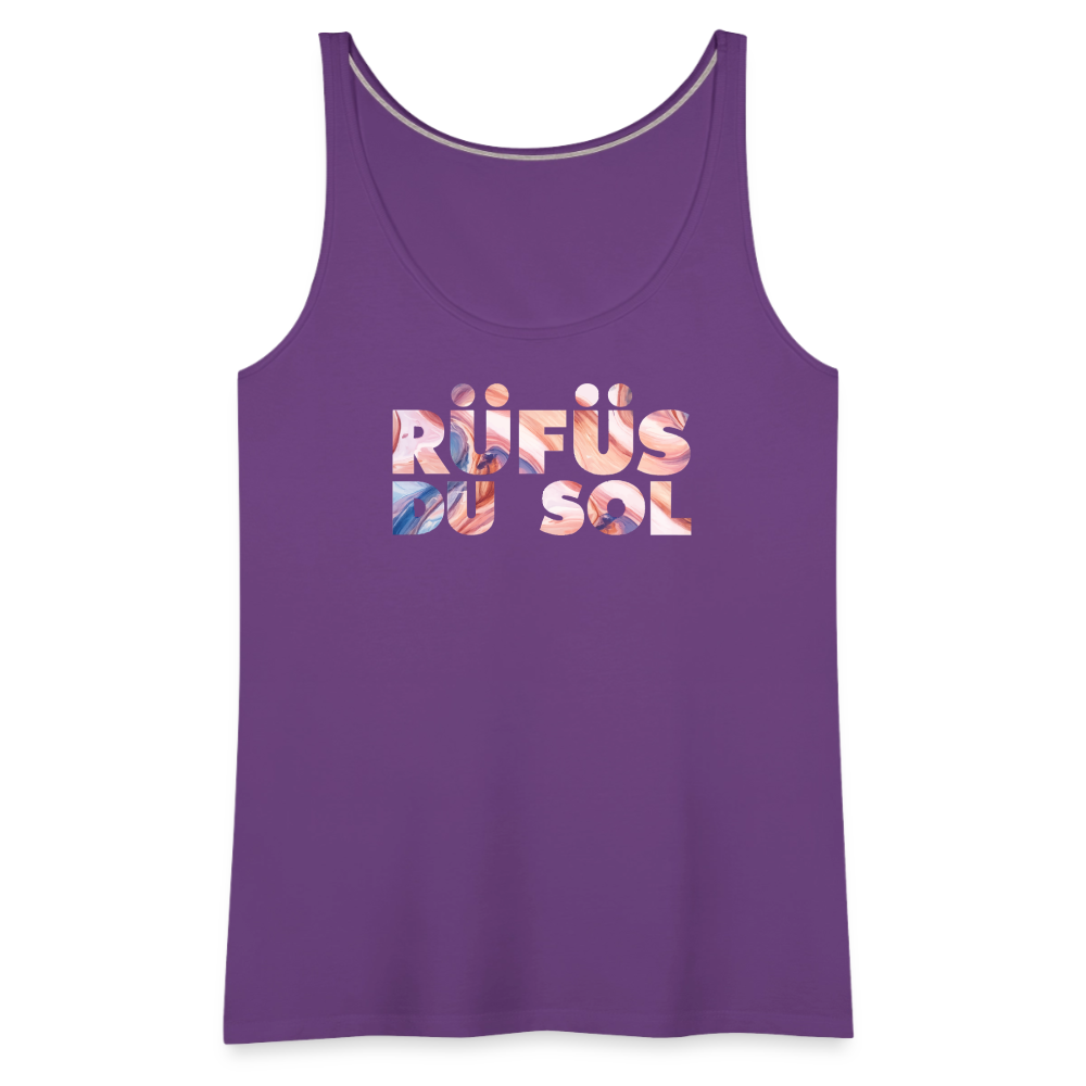 Rufus Women’s Premium Tank Top - purple