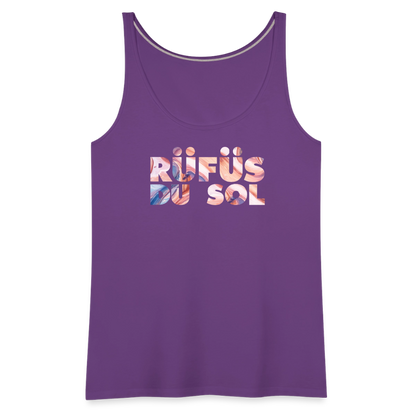 Rufus Women’s Premium Tank Top - purple