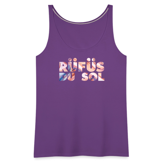 Rufus Women’s Premium Tank Top - purple