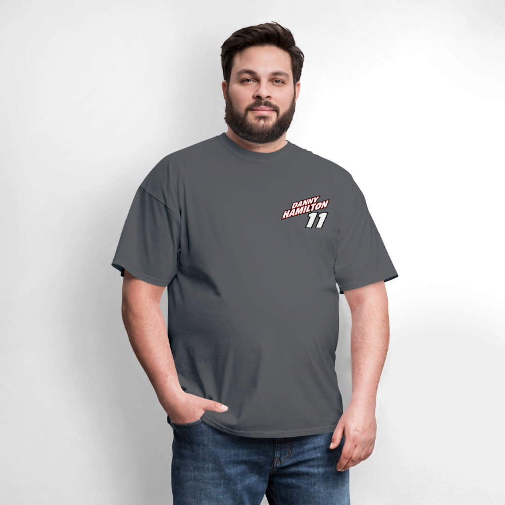 Danny Hamilton Men's T-Shirt | GILDAN 5000 - charcoal
