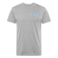 Az Clean NEW* Fitted Cotton/Poly T-Shirt by Next Level - heather gray