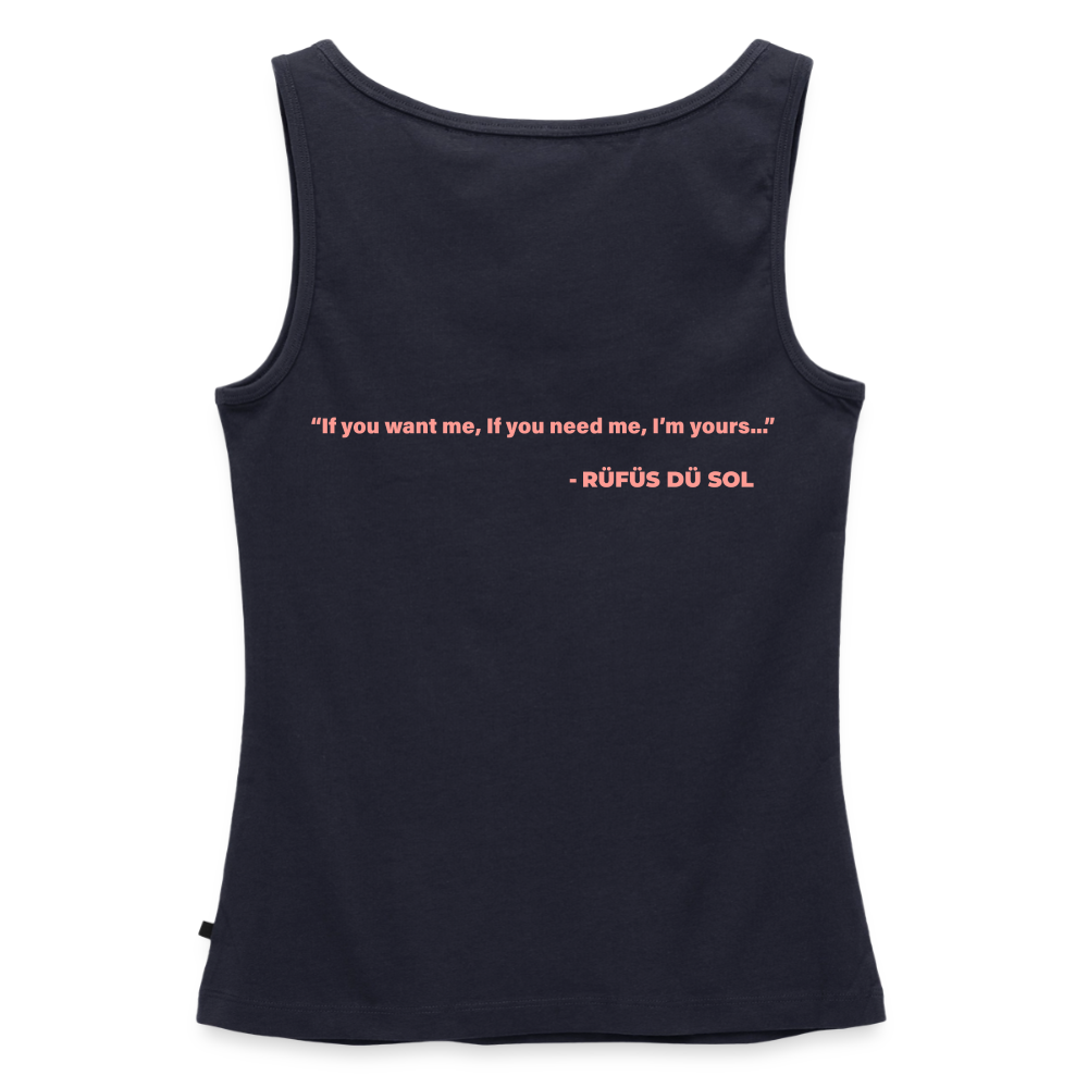 Rufus Women’s Premium Tank Top - navy