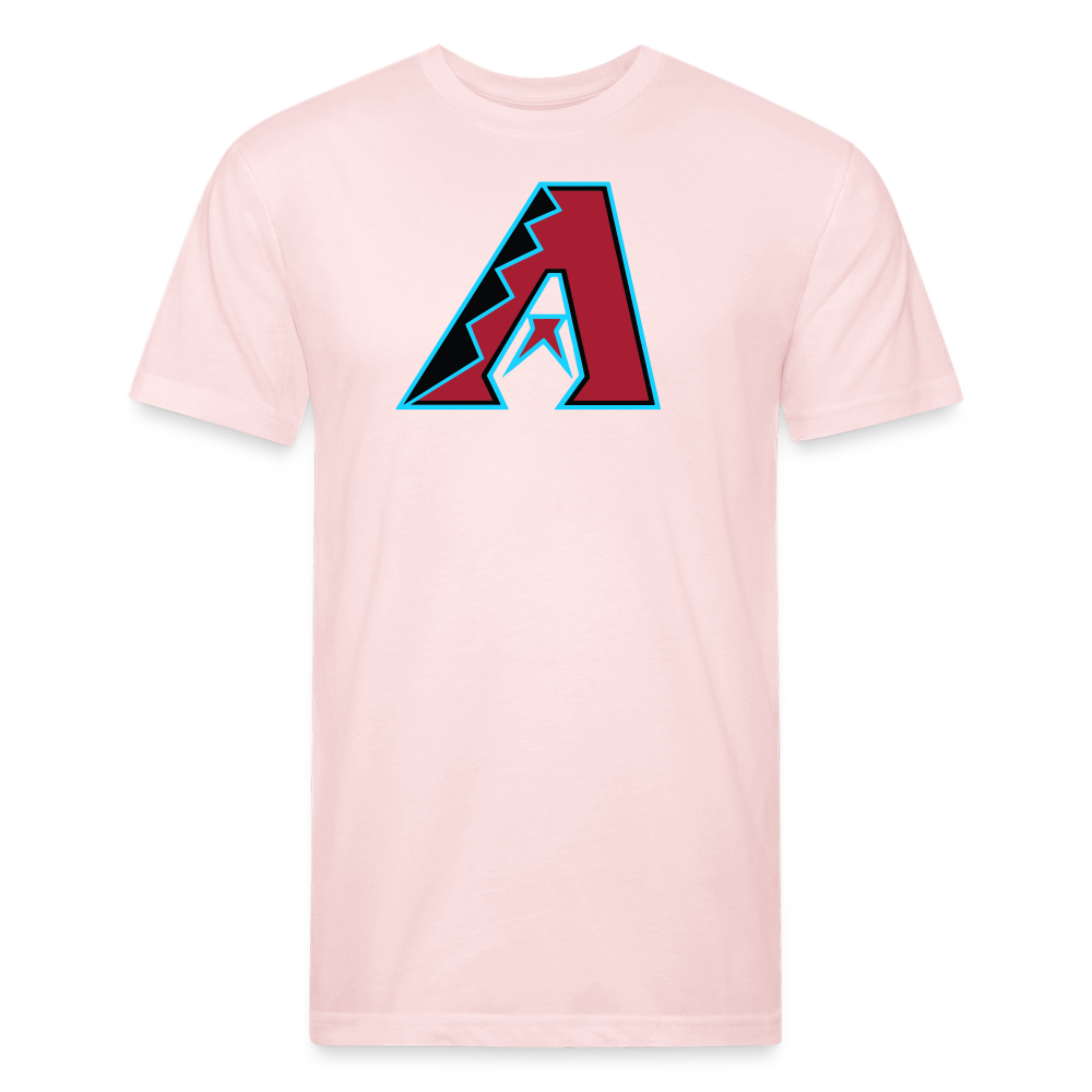 D Baks Front & Back Cotton/Poly T-Shirt by Next Level - blush pink 