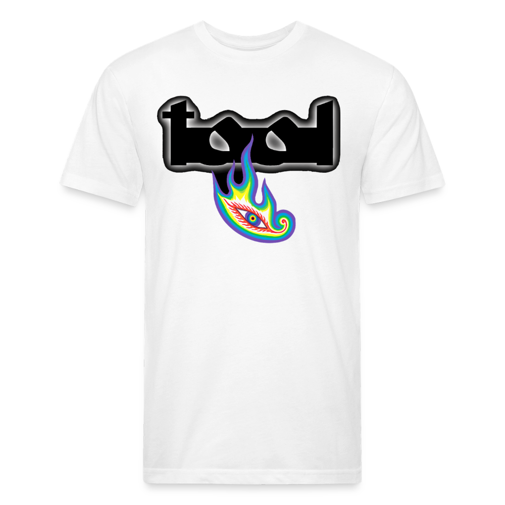 Tol 1 Fitted Cotton/Poly T-Shirt by Next Level - white