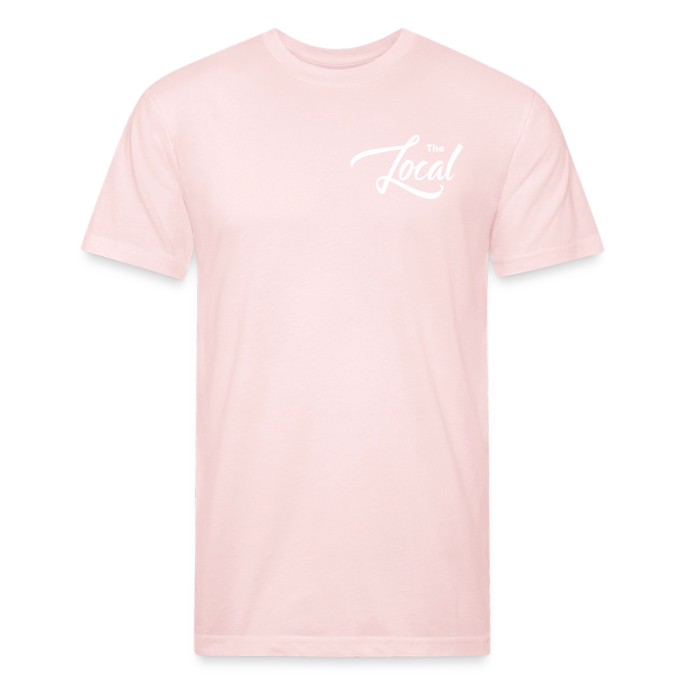 The Local - Fitted Cotton/Poly T-Shirt by Next Level - blush pink 