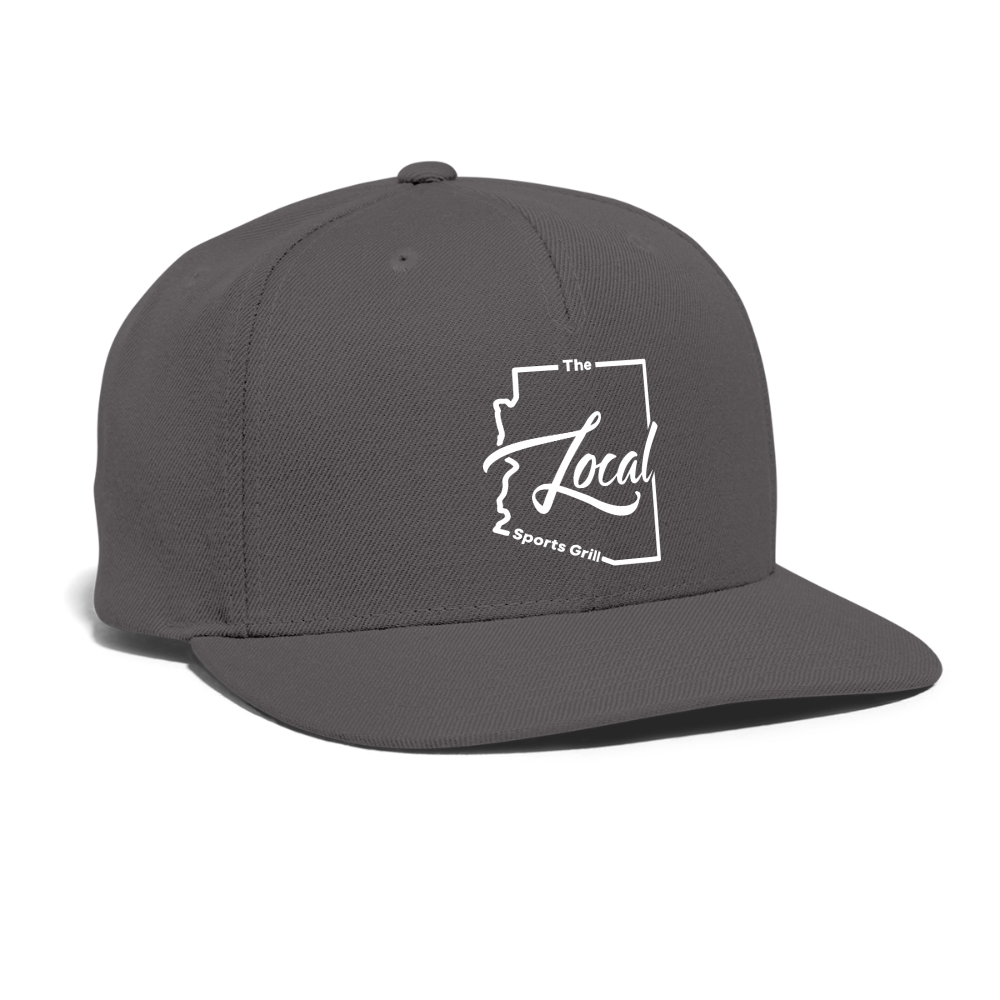 The Local - Snapback Baseball Cap - dark grey