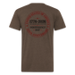 250 America Circle Fitted Cotton/Poly T-Shirt by Next Level - heather espresso
