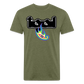 Tol 1 Fitted Cotton/Poly T-Shirt by Next Level - heather military green