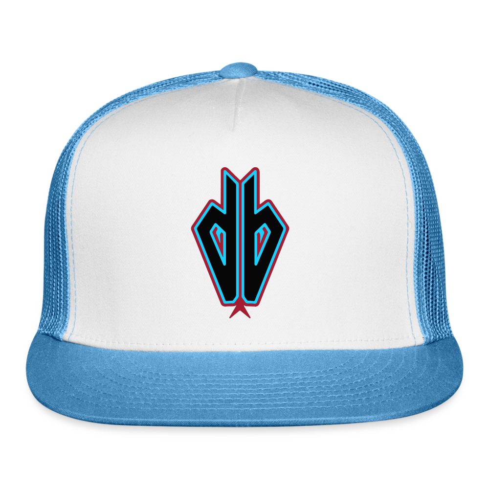 D Baks Trucker Hat - white/blue