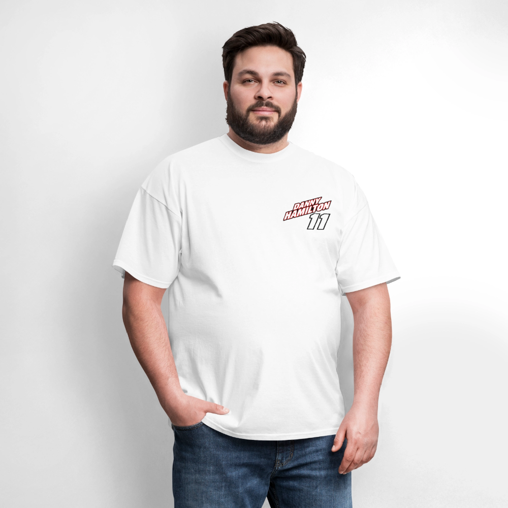 Danny Hamilton Men's T-Shirt | GILDAN 5000 - white