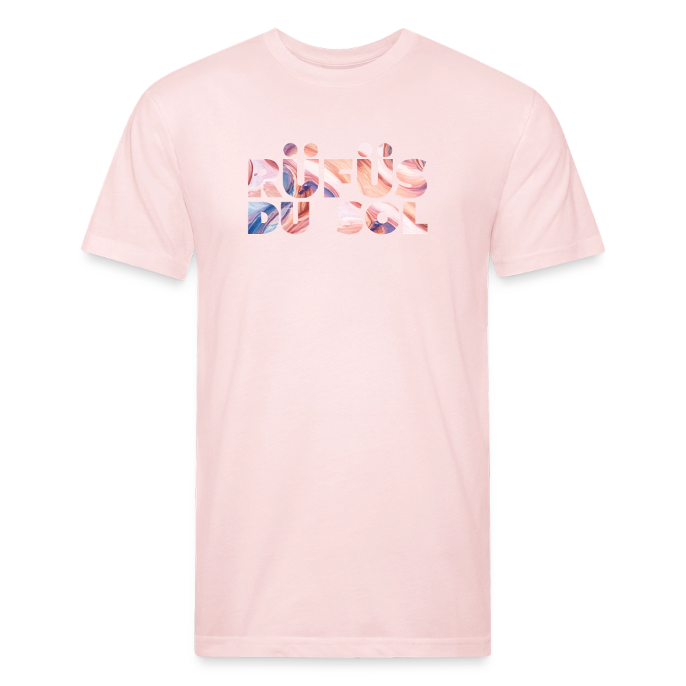Rufus D 1 Fitted Cotton/Poly T-Shirt by Next Level - blush pink 