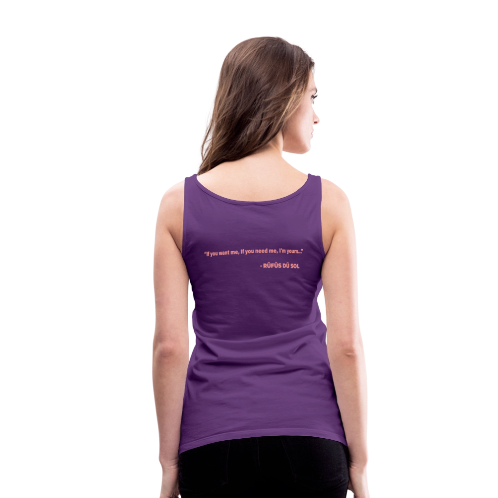 Rufus Women’s Premium Tank Top - purple