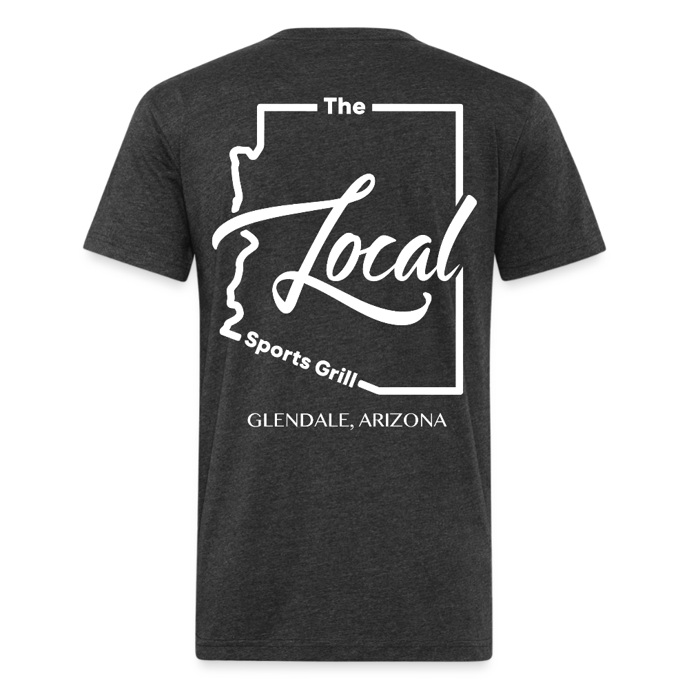 The Local - Fitted Cotton/Poly T-Shirt by Next Level - heather black