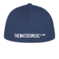 The Waters Flexfit  Melange Baseball Cap - heather navy