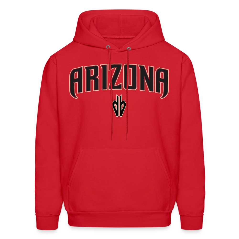 D Backs "Arizona" 1 Men's Hoodie - red