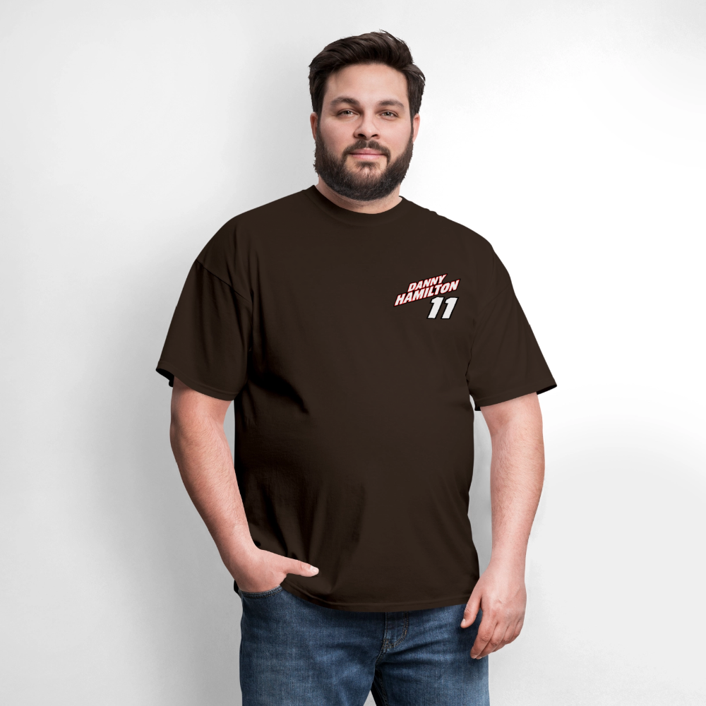 Danny Hamilton Men's T-Shirt | GILDAN 5000 - brown
