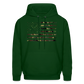 Camo Flag Men's Hoodie Multi - forest green