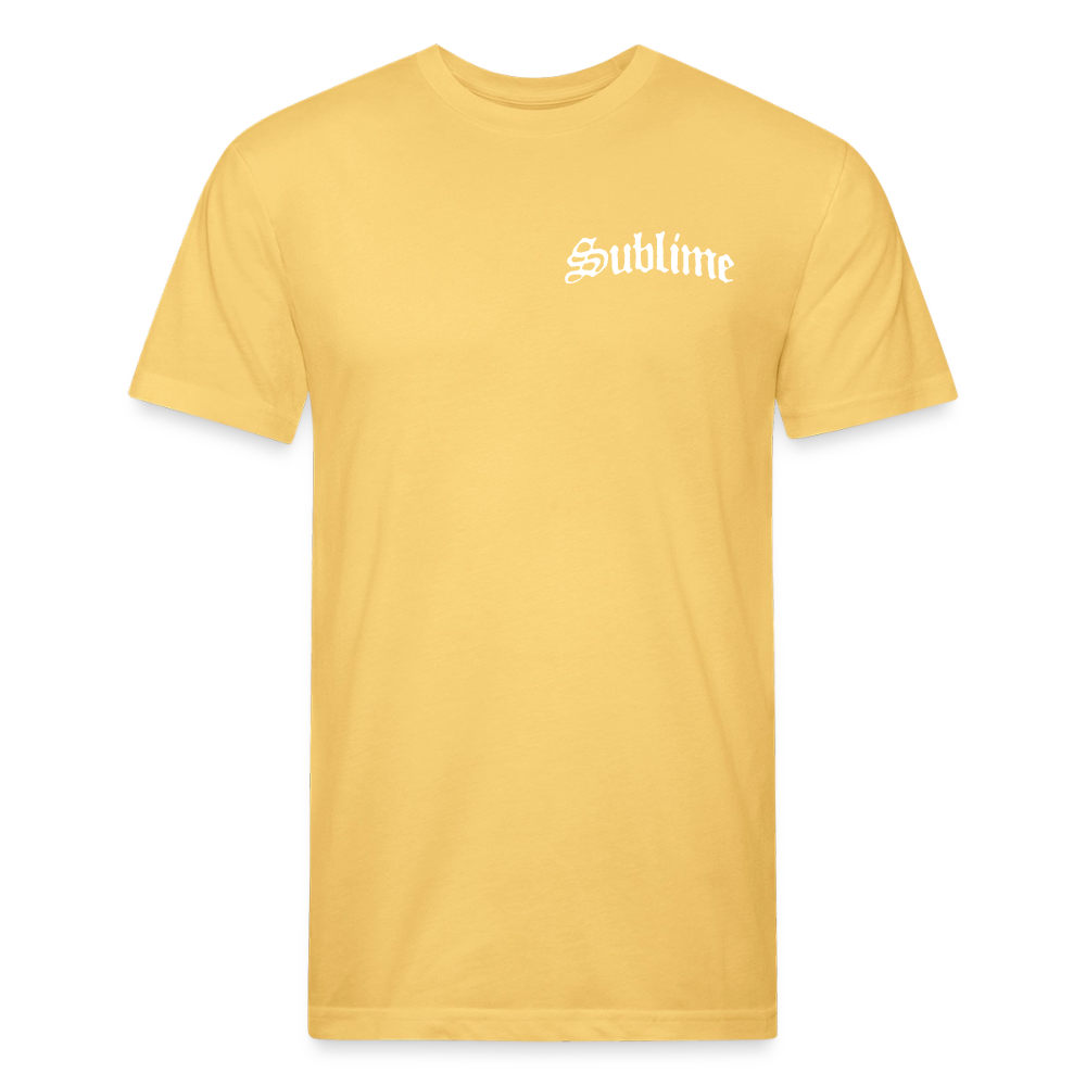 Sub  Lime B/F Fitted Cotton/Poly T-Shirt by Next Level - pastel yellow