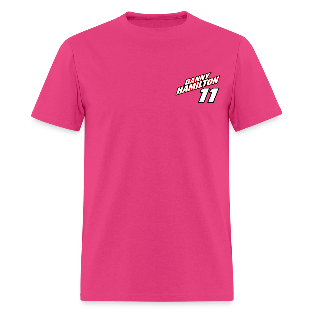 Danny Hamilton Men's T-Shirt | GILDAN 5000 - fuchsia