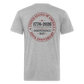 250 America Circle Fitted Cotton/Poly T-Shirt by Next Level - heather gray