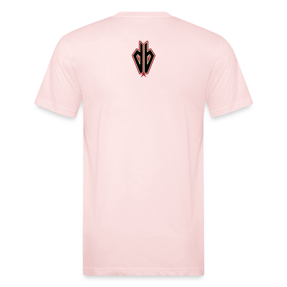 D baks Arizona Front & B Cotton/Poly T-Shirt by Next Level - blush pink 