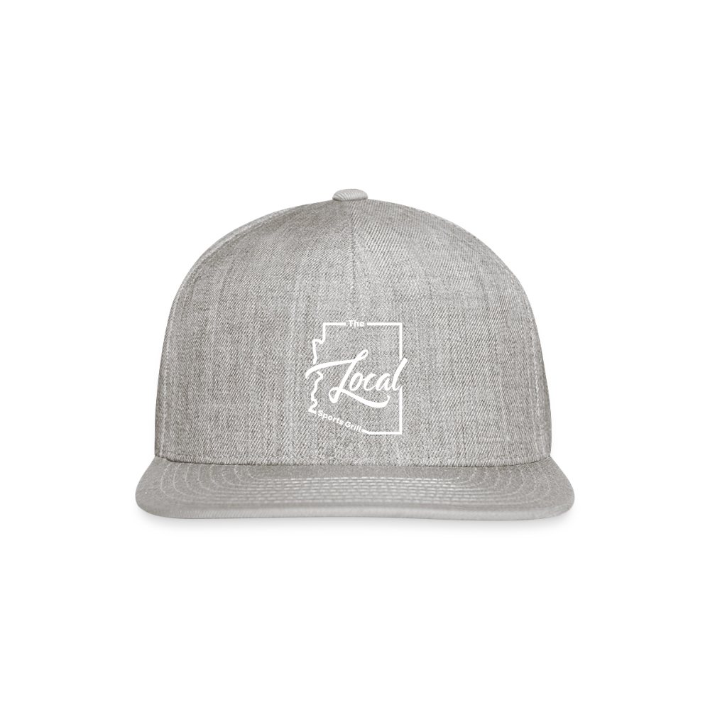 The Local - Snapback Baseball Cap - heather gray