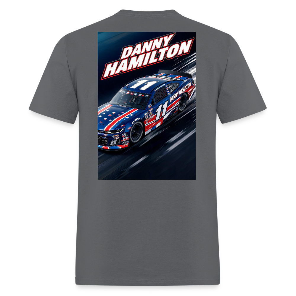 Danny Hamilton Men's T-Shirt | GILDAN 5000 - charcoal
