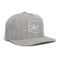 The Local - Snapback Baseball Cap - heather gray