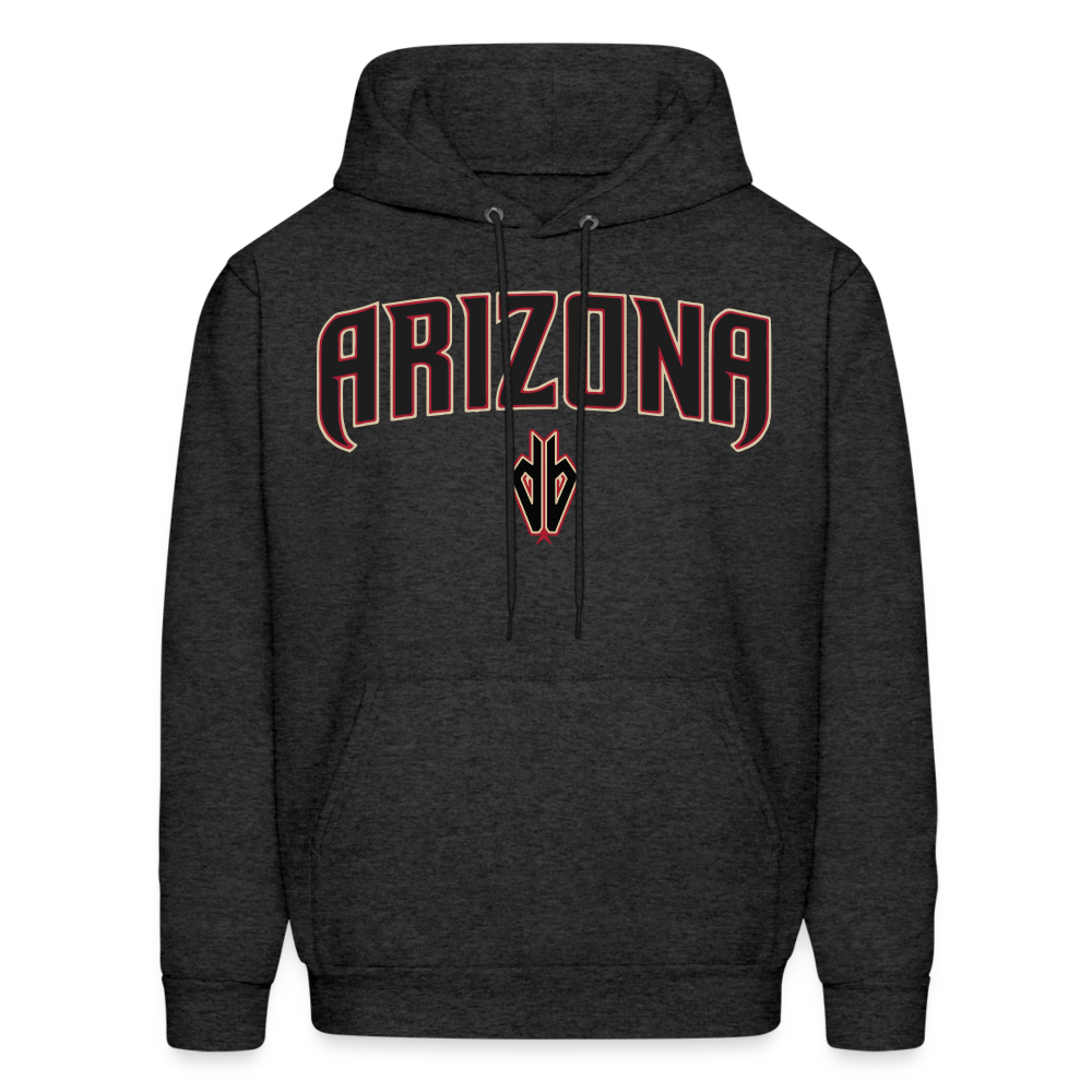 D Backs "Arizona" 1 Men's Hoodie - charcoal grey